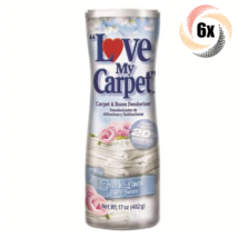 6x Shakers Love My Carpet Fresh Linen Scent Carpet &amp; Room Deodorizer | 17oz - £22.29 GBP
