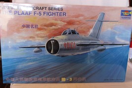 1/32 Scale Trumpeter, PLA Air Force F-5 Jet Airplane Model Kit #02205 BN Sealed - £73.28 GBP