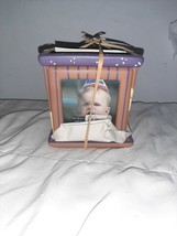 BURNES POT SHOTS FRAME AND FLOWERPOT ALL IN ONE PANSY 1998 - $15.99