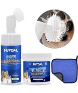 Fuyoal Paw Care Kit Cleaning Mousse Wipes Cleaning Cloth LG. Breed-FREE ... - £11.63 GBP