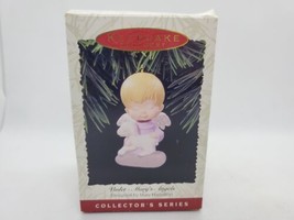 Vintage 1996 Hallmark &quot;Mary&#39;s Angels Series&quot; Keepsake Ornament Violet-#9 - £7.75 GBP