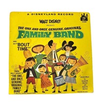 Vintage Walt Disney Family Band Record 1968 Book &amp; 45 RPM Records Set Original - £7.12 GBP