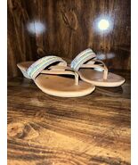 Pansy Italian Shoemakers Sandals Size 6 - $363.68 MXN