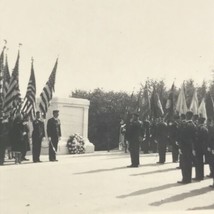 Old Original Photo BW Arlington Tomb of Unknown Soldier Vintage Photograph - £7.86 GBP