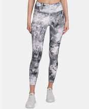 DKNY Womens Sport Tie Dyed Ankle Leggings Color Black Size S - £46.04 GBP