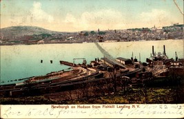 Fishkill New York1905 UDB Postcard View Of Newburgh On The Hudson -BK49 - £6.33 GBP