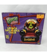 Grinch Inflatable Chair Vintage 2000 Universal 26 W X 25 D X 31 Open Box - $140.22