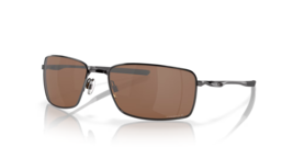 Oakley Square Wire POLARIZED Sunglasses OO4075-14 Tungsten W/ PRIZM Tung... - $128.69