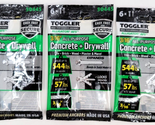 Toggler 6-Pack 1-in x 3/16-in Standard Drywall Anchors 50445 Lot of 3 Packs - $10.00