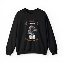 Personalized Dobie Mom Sweatshirt, custom Doberman Pinscher dog lover shirt gift - £24.64 GBP+