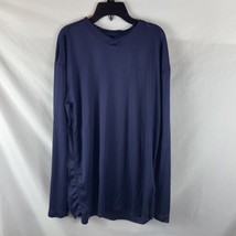 Vintage 90s Nike Alpha Project T-Shirt Mens XL Blue Long Sleeve Hip Hop ... - $23.33