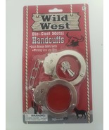 Handcuffs Replica, Die-Cast Metal, Real Working Lock and Keys - $13.00 CAD