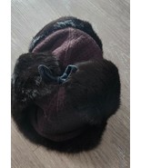 Authentic Ushkana USSR Fur. Association &quot;Рот-фронт&quot; Leningrad Bear Fur - $89.18 CAD
