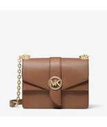 Michael Kors Greenwich Small Saffiano Leather Crossbody Bag Luggage - $229.00