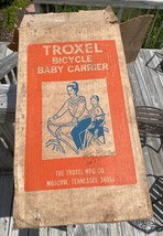 Vintage Troxel Bicycle Baby Set - Rear Toddler Bike Carrier - New in Box - £49.26 GBP
