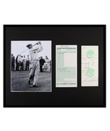 Ben Hogan Signed Framed 16x20 County Club Receipt + Photo Display - £372.49 GBP