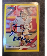 George Kittle Signed Football Card Autographed San Francisco 49ers Auto  - $22.00