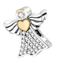 925 Sterling Silver Charms Dangle Honeycomb Bee Charm - £35.18 GBP
