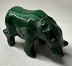 Vintage Jade Hand Carved Baby Hippo 2.5” - £47.33 GBP