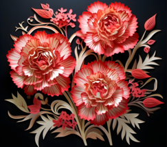 Floral Sublimation Ready To Press Transfer Prints: Spring Flower Bundle(... - $10.99