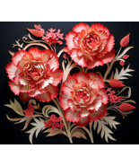 Floral Sublimation Ready To Press Transfer Prints: Spring Flower Bundle(... - €9,46 EUR