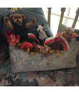 TY Beanie Babies Lot of 8 NEW / UNUSED with TAGS - $69.30