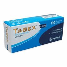 Tabex 1.5 mg x100 tablets -Quit Smoking - $65.99