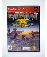 SOCOM US Navy Seals: Greatest Hits Authentic Sony PlayStation 2 PS2 Game... - £2.94 GBP