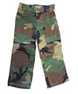 NEW BDU WOODLAND CAMOUFLAGE PANTS MADE IN THE USA TODDLER YOUTH SIZE 4 / 4T - $27.06 CAD