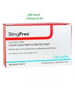 StingFree Alcohol-Free Skin Barrier Wipe Individual Packet No Sting Wipe... - $16.46 CAD