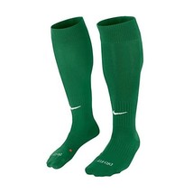 Nike U NK Classic II Cush OTC -Team Socks for Man, Green (Pine Green / White), L - $30.00