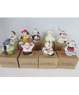 Lot of 108 Russ Berrie Ornaments Sports Snowman with Hangers Figurines R... - €63,32 EUR