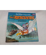 Walt Disney - Story of The Rescuers LP Storyteller #3816  12&quot; Vinyl w/ B... - $14.84