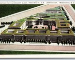 Proposed Nuovo Governo Edifici Washington Dc Unp Non Usato Wb Cartolina E14 - $4.04