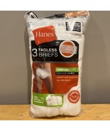 Hanes ComfortFlex Fit Mesh Tagless Briefs 3-Pack 3XL White 2014 - $23.20 CAD