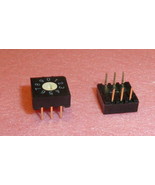 NEW 10PCS SW-54-RH3H-10RB-UMTS IC Rotary DIP SWITCH 6-PINGold PCB 10 POS... - €16,39 EUR