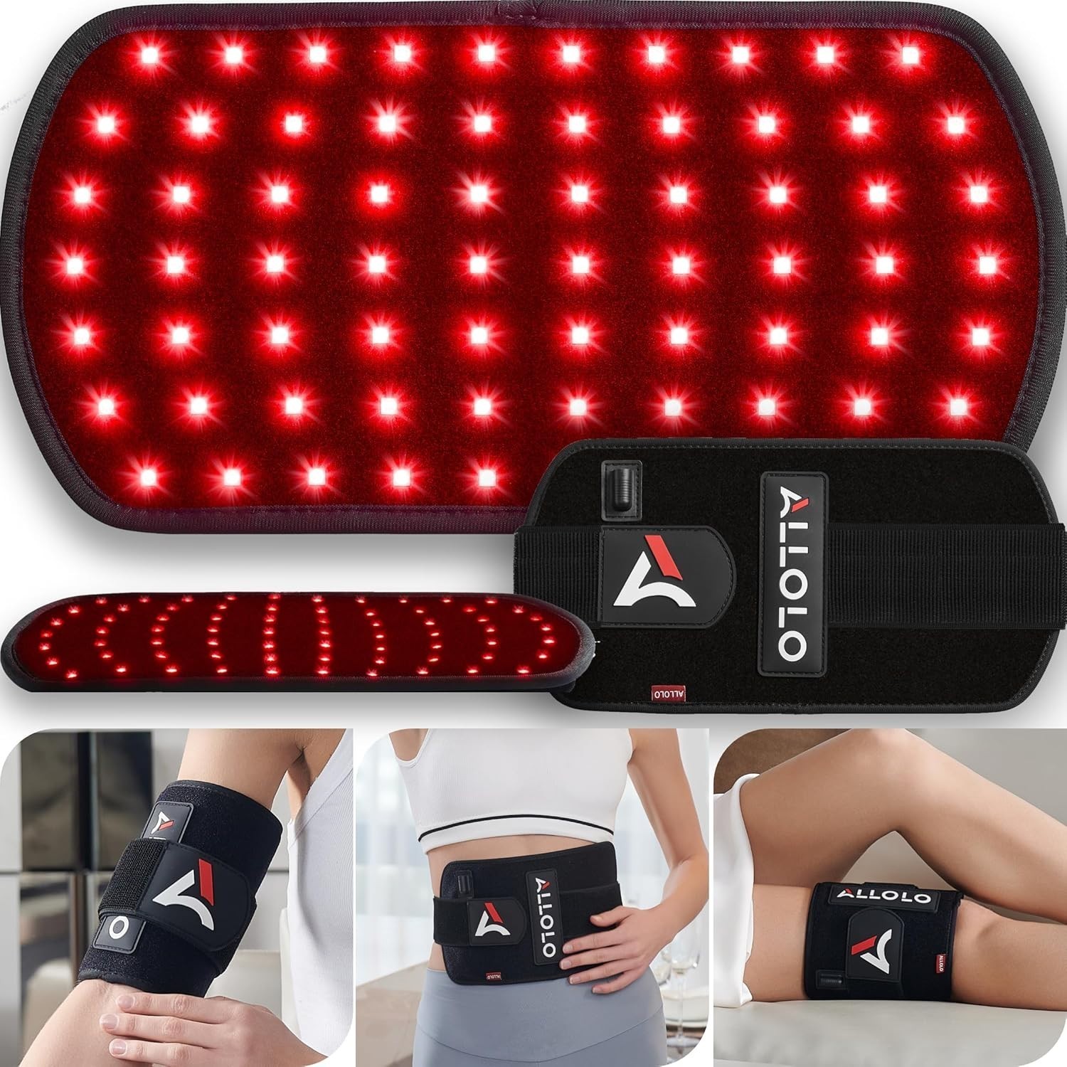 Red Light Therapy for Body, 3-in-1 LED Bead with Timer Remote Control, 1... - $49.99
