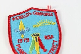 Vtg 1979 Webelos Camporee Plantation District Boy Scouts America BSA Camp Patch - £9.19 GBP