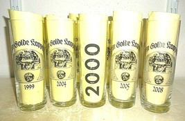 11 Zum Golde Kappes Cologne Koln Happy New Year Kolsch German Beer Glasses - £46.87 GBP