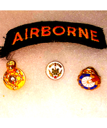 Airborne Patch and 3 Award Pins - £12.64 GBP