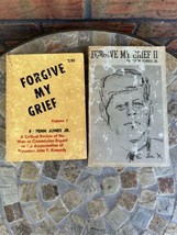 Vintage Book Set Forgive My Grief Penn Jones 1966 Volume 1 &amp; 2 Assassination JFK - £74.71 GBP