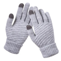 Knitted Winter Gloves Touchscreen Compatible Warm Soft Anti-Slip Lined M... - $9.35