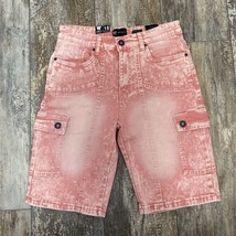 Waimea Faded Pink Denim Shorts Skinny Fit Size 18 Boys NWT - $29.99