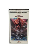 The Spy Who Loved Me James Bond 007 1977 VHS Video Tape Roger Moore Barb... - £3.86 GBP