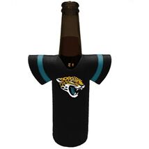 Jacksonville Jaguars NFL Jersey Neoprene Coolie Bottle Insulator Black - $9.89