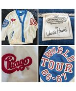 1986 87 Chicago World Tour Winterland Jackie Harris Bande Pull XL 50/50 - $6,177.52 MXN