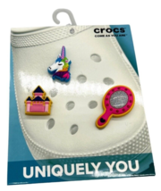 Uniquely You Fairy Tale Unicorn Crocs Jibbitz 3-Pack Shoe Charms - $20.38