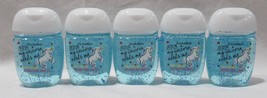 Bath &amp; Body Works PocketBac Hand Gel Lot 5 BRB MY UNICORN NEEDS ME COOL ... - £13.93 GBP