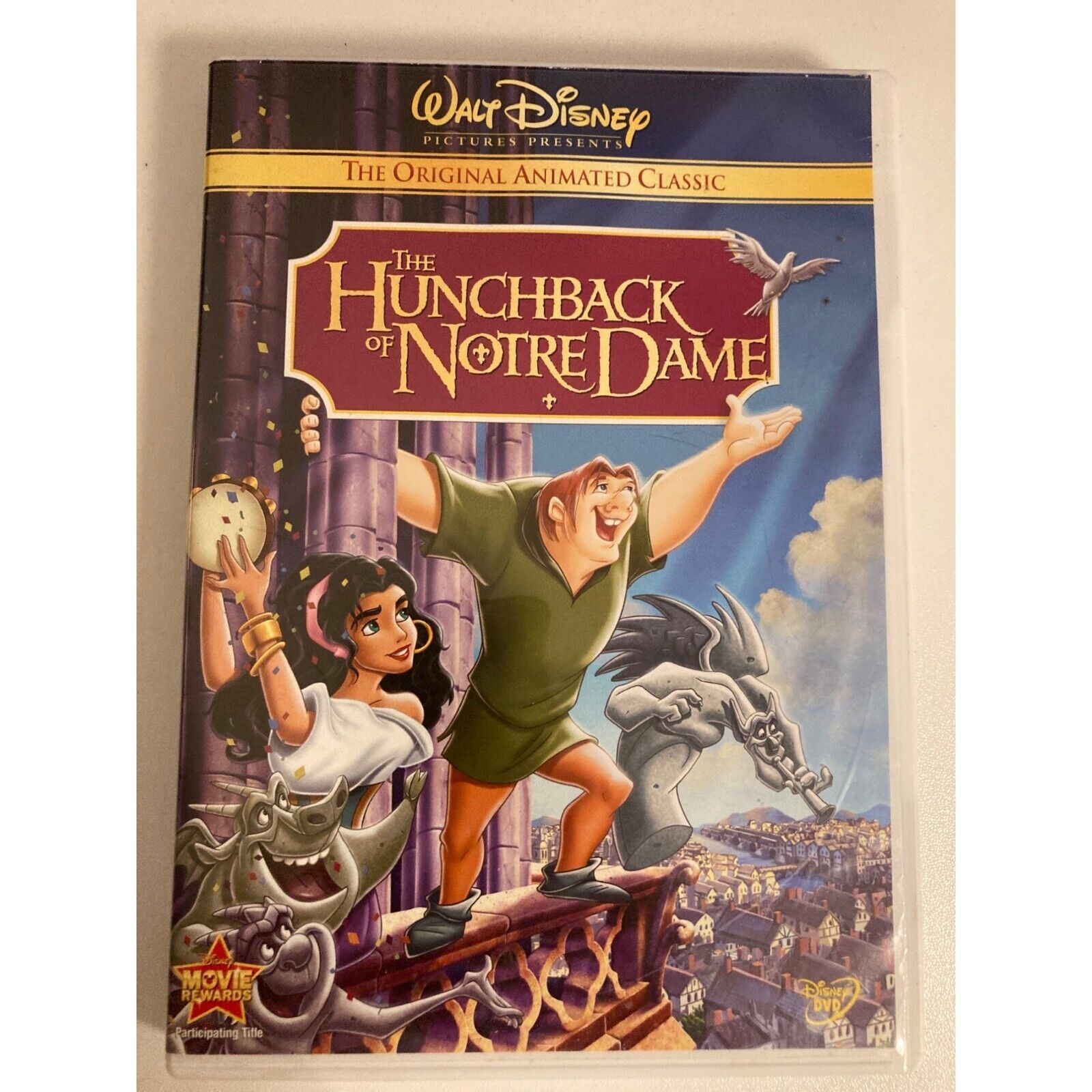 Primary image for Disney The Hunchback of Notre Dame DVD 1996 Movie Rated G