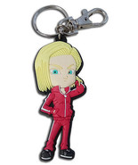 Dragon Ball Z Super Android 18 SD PVC Key Chain Anime Licensed NEW - £7.43 GBP